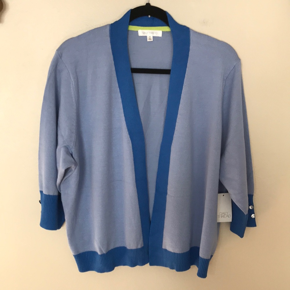 NEW Daily Thread Cardigan. 1X